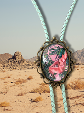 Load image into Gallery viewer, "Tangerine Spectacle" Bolo Tie