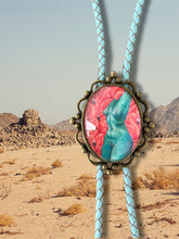 Load image into Gallery viewer, "Orlando Blue" Bolo Tie