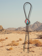 Load image into Gallery viewer, "Orlando Blue" Bolo Tie