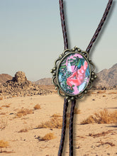 Load image into Gallery viewer, "Tangerine Spectacle" Bolo Tie
