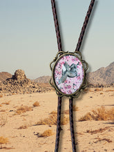 Load image into Gallery viewer, "Smelling Your Own Roses" Bolo Tie