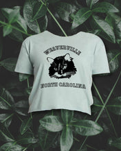 Load image into Gallery viewer, Crop-Top-Blue-Cat