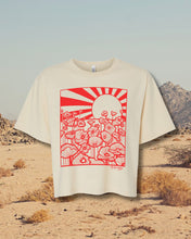 Load image into Gallery viewer, Crop-shirt-poppy_cream