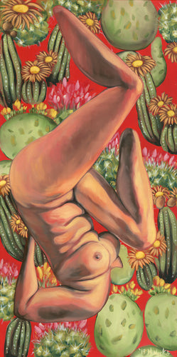 Painting-Figure-Cactus