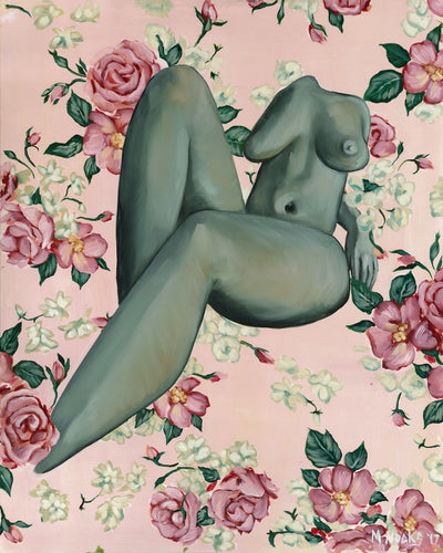 Painting-Figure-Rose