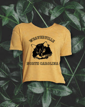 Load image into Gallery viewer, Crop-Shirt-Cat-Weaverville
