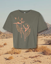 Load image into Gallery viewer, Birds of Paradise Crop Top T-Shirt
