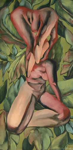 Painting-Figure-Leaf