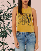 Load image into Gallery viewer, Shirt-Figure-Yellow-Sleeveless

